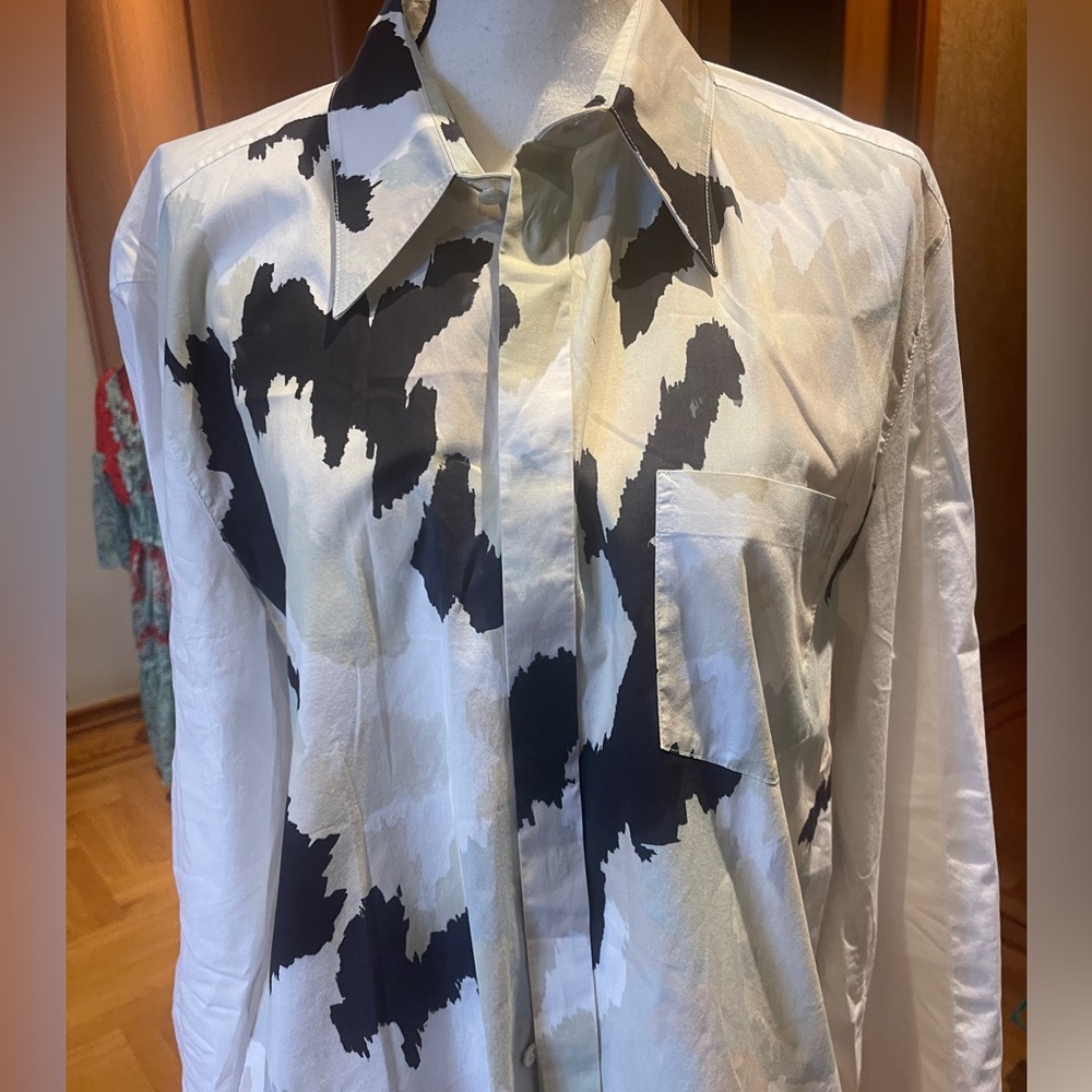 3.1 Phillip lim men’s casual button  down shirt size X-LARGE - Picture 4 of 15